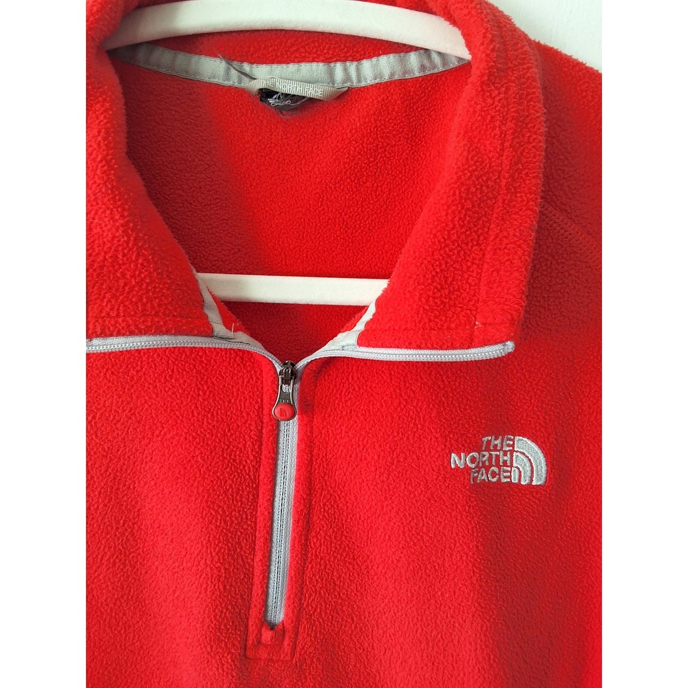 The North Face Women XL Fleece Pullover Quarter Zip‎ Outerwear Cozy - Picture 3 of 5